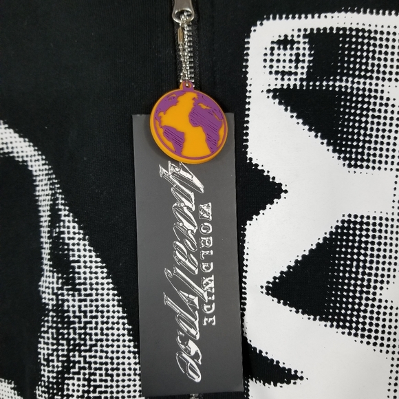 Worldwide Youth | Apocalypse Black Zippered Hoodie NEW - Picture 5 of 6